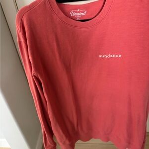 League Women's Sundance Coral Crew Neck Sweater